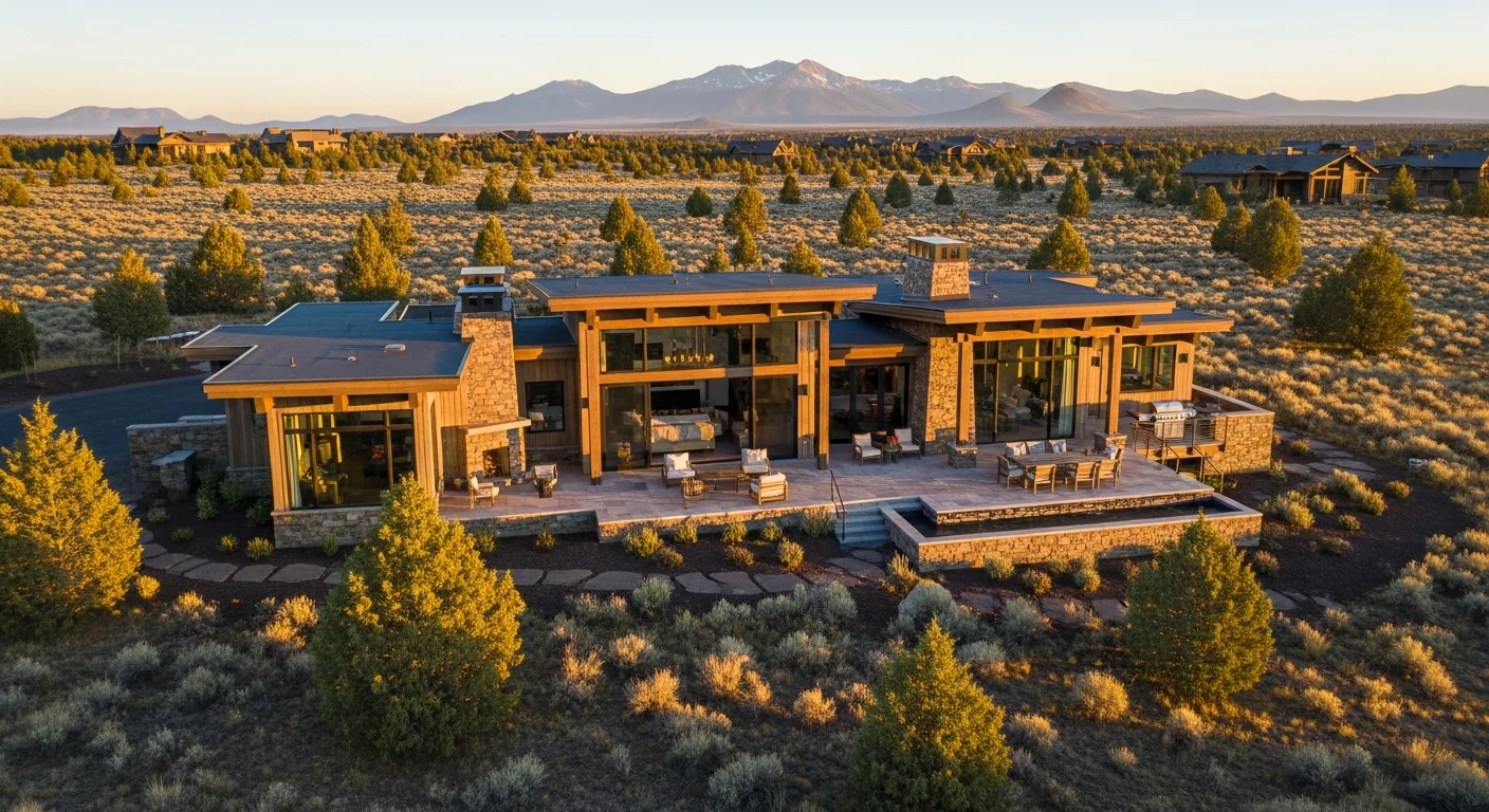 Custom home construction process in Central Oregon
